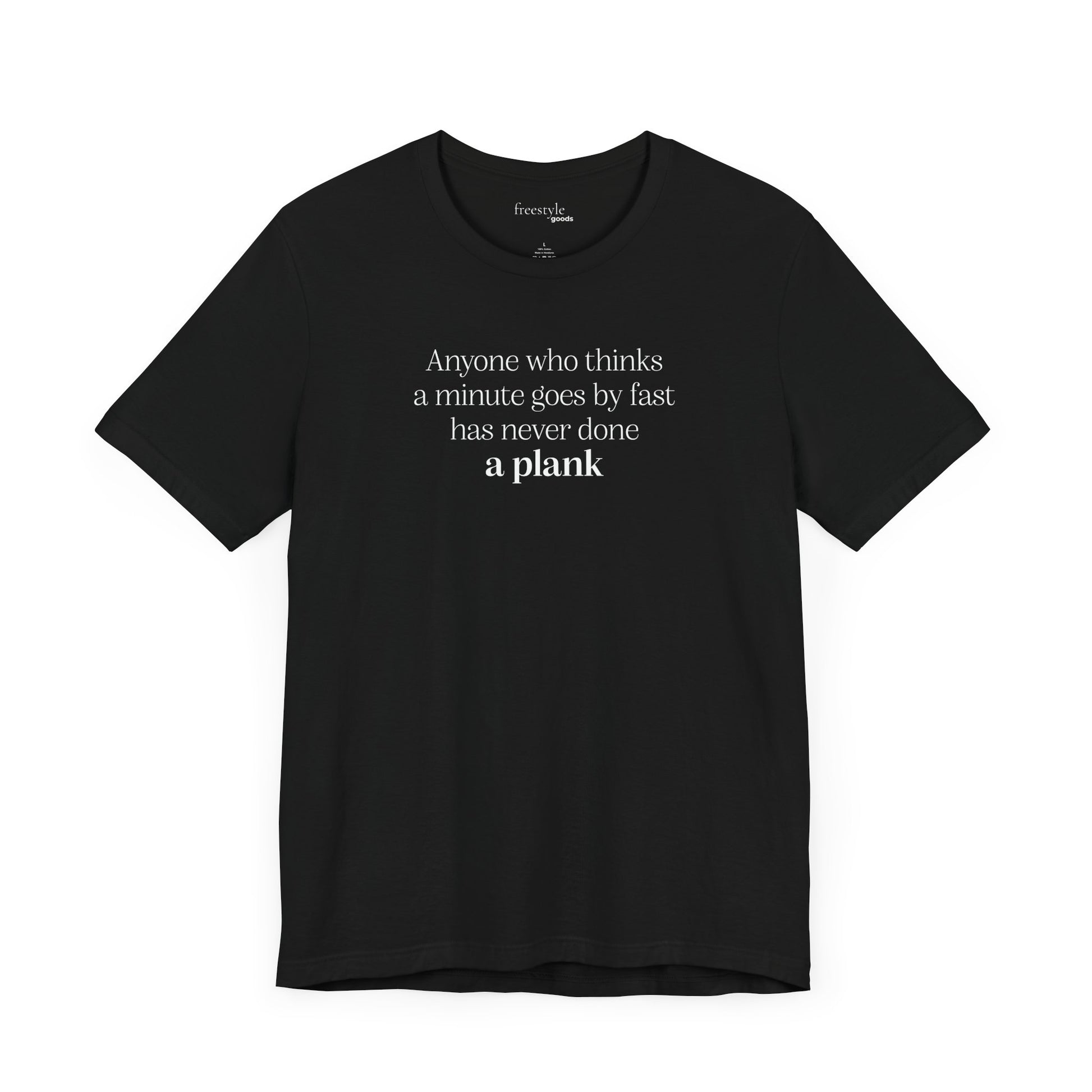 Funny Workout Plank Exercise T Shirt