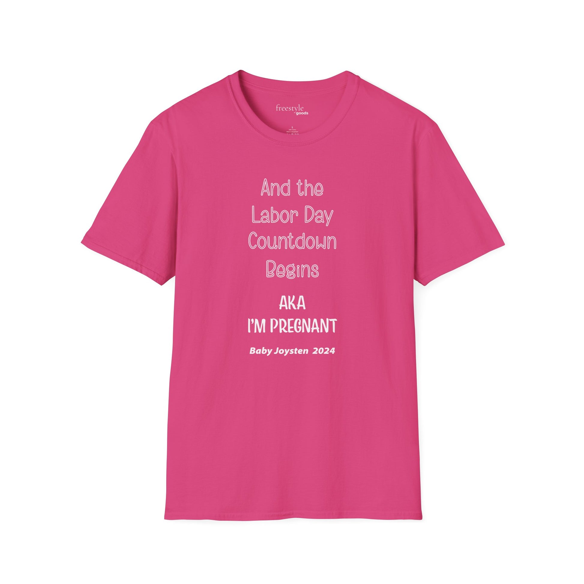 Funny Mom-To-Be Pregnancy Annoucement T-Shirt