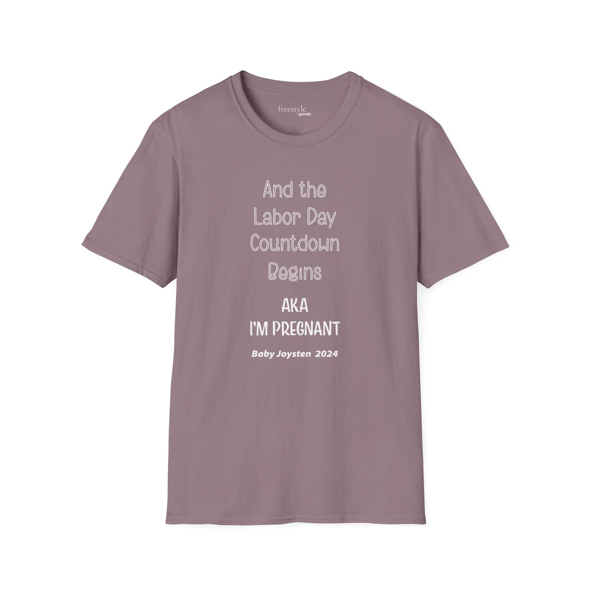 Funny Mom-To-Be Pregnancy Annoucement T-Shirt