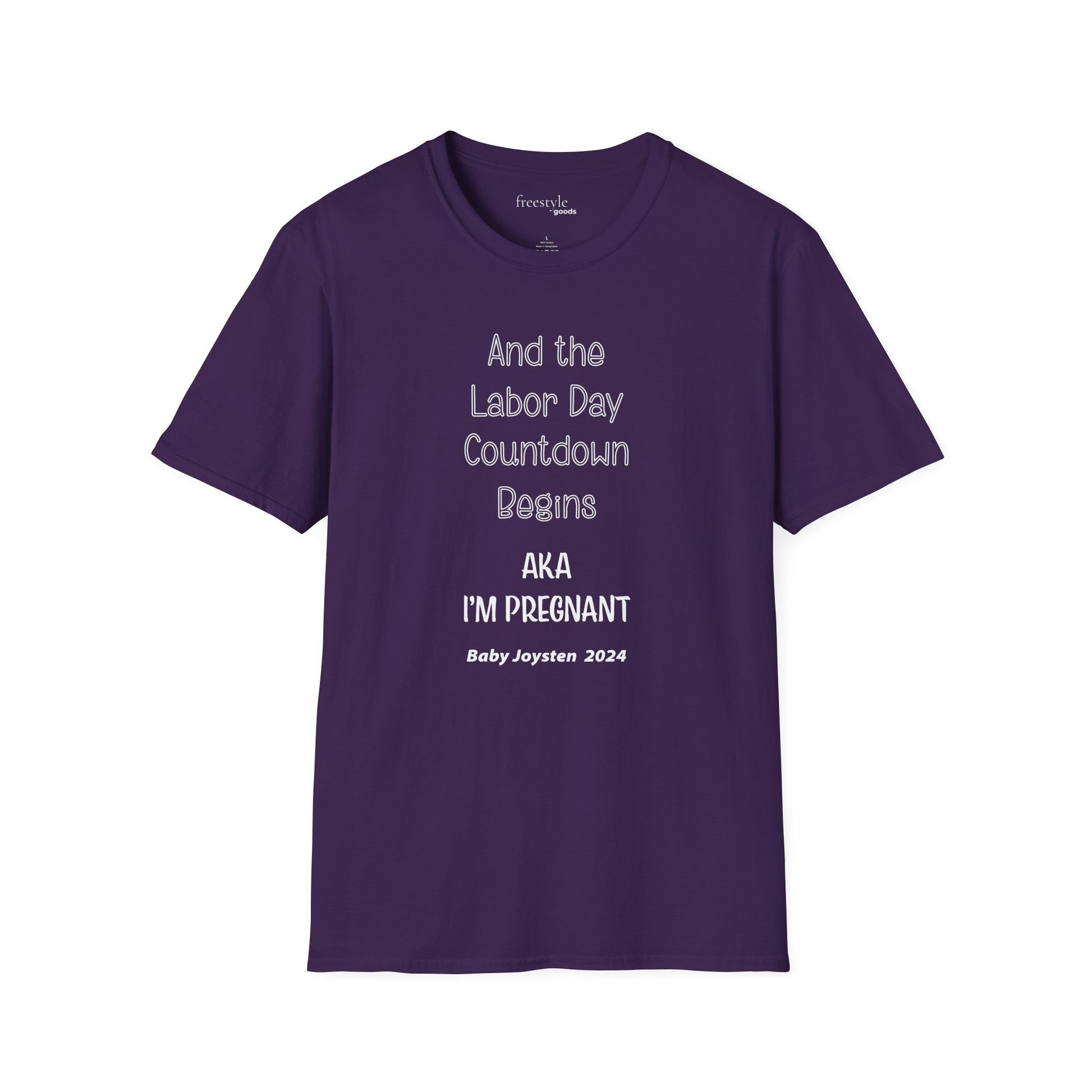 Funny Mom-To-Be Pregnancy Annoucement T-Shirt