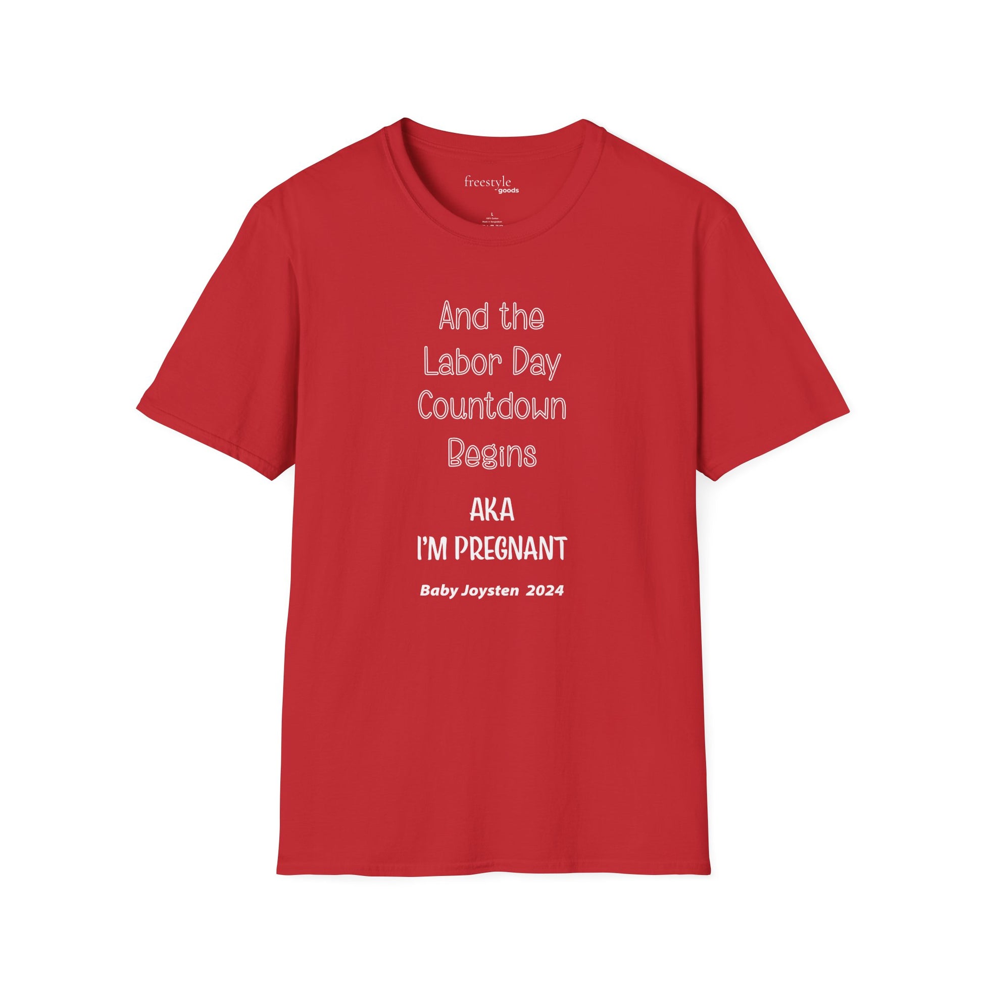 Funny Mom-To-Be Pregnancy Annoucement T-Shirt