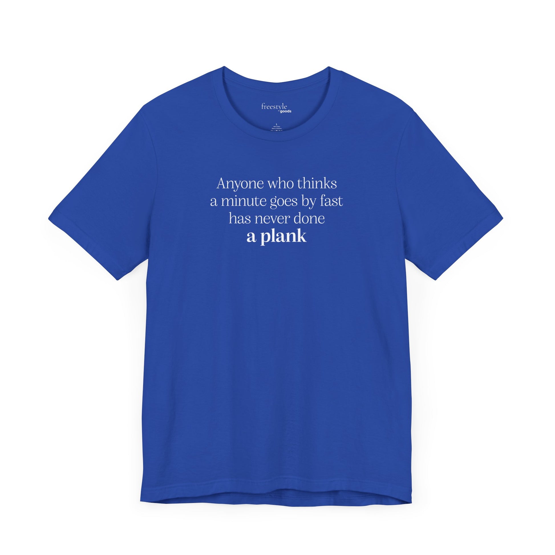 Funny Workout Plank Exercise T Shirt