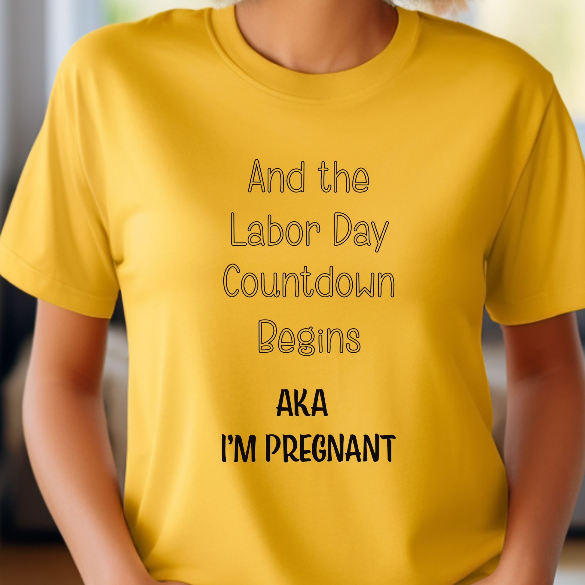 Funny Mom-To-Be Pregnancy Annoucement T-Shirt