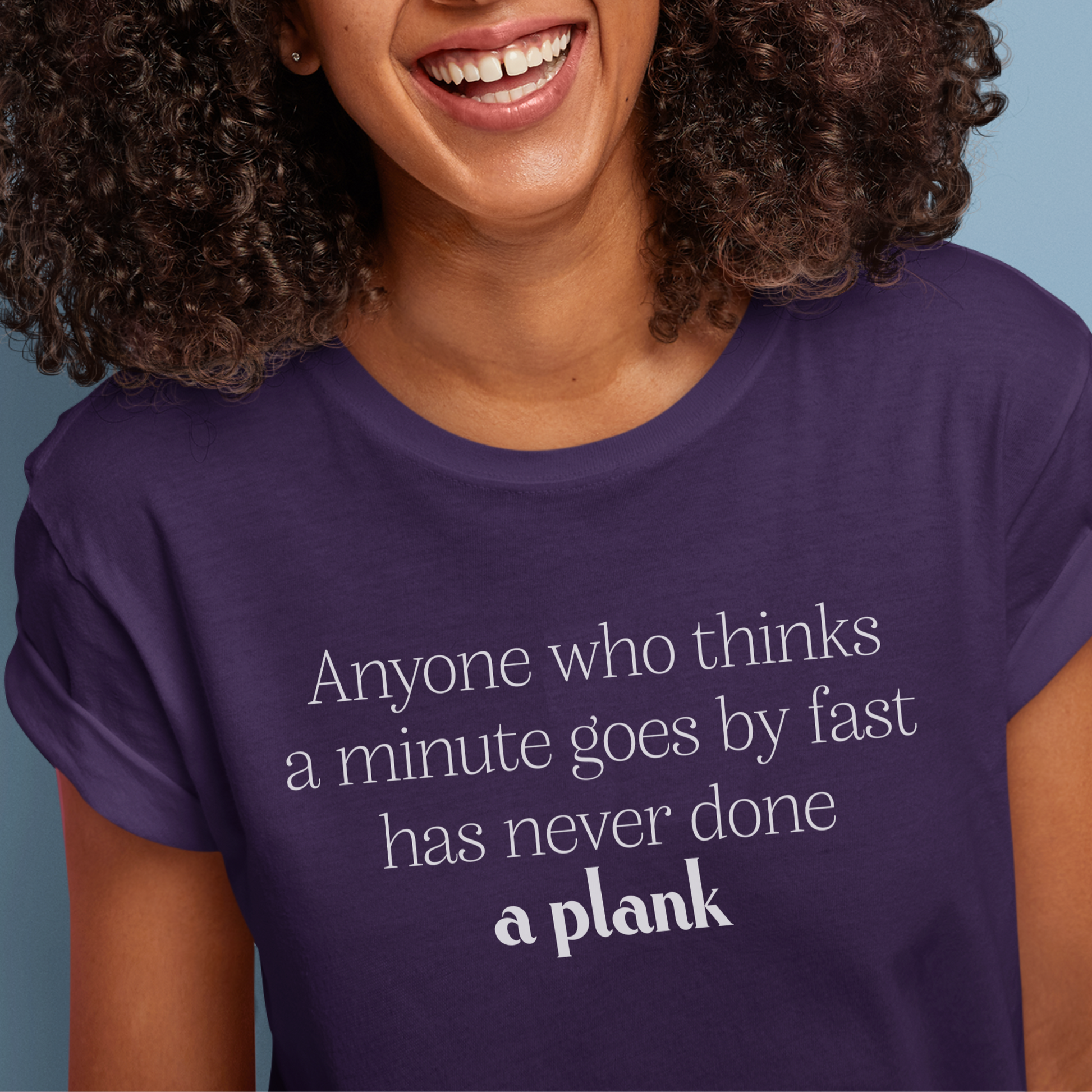 Funny Workout Plank Exercise T Shirt